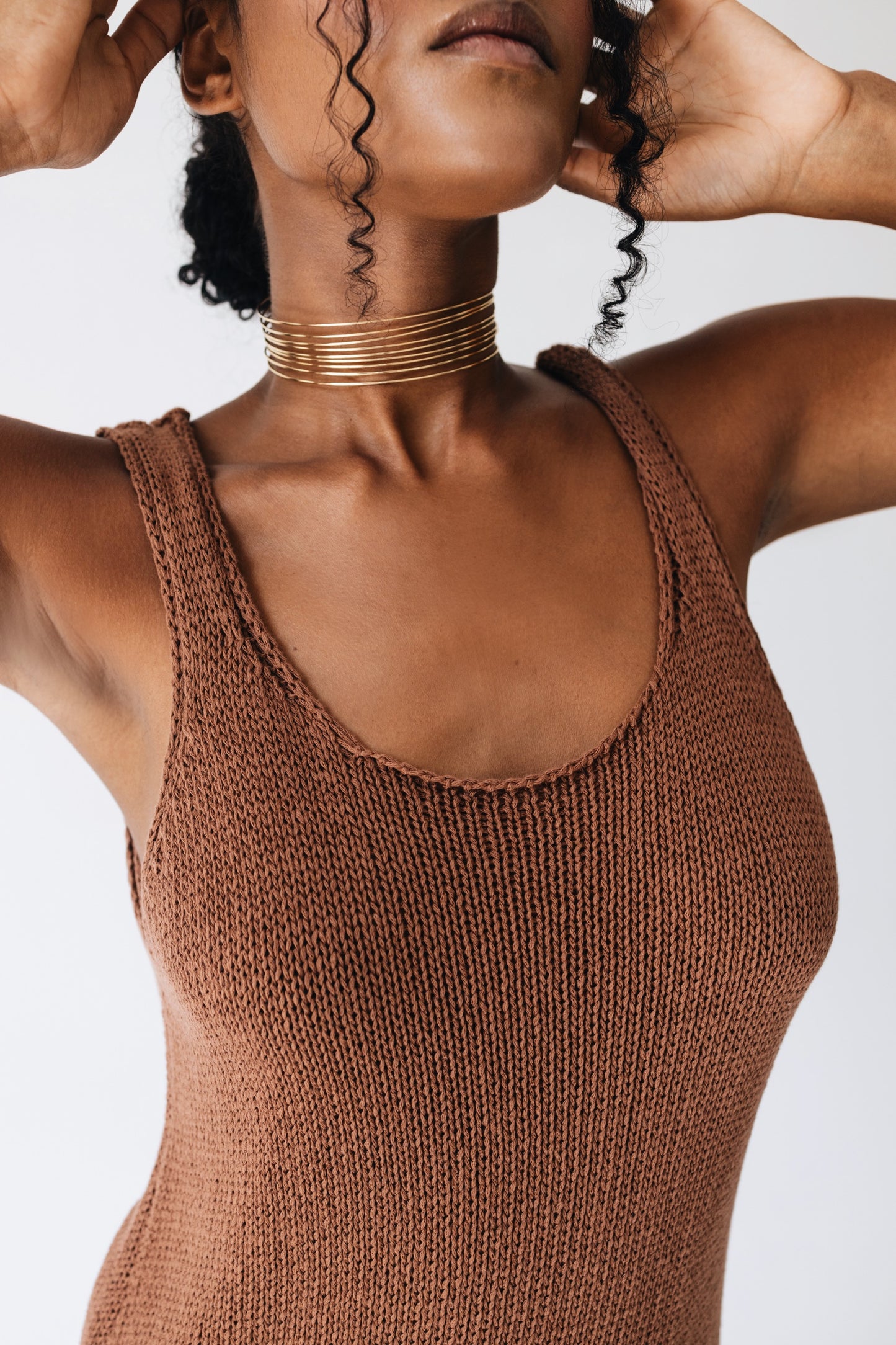 Ciel Concept Sarakiniko resort knit dress