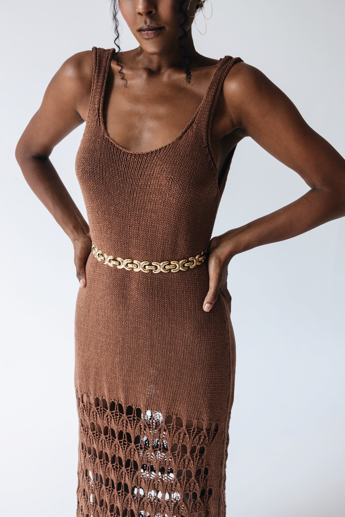 Ciel Concept Sarakiniko resort knit dress