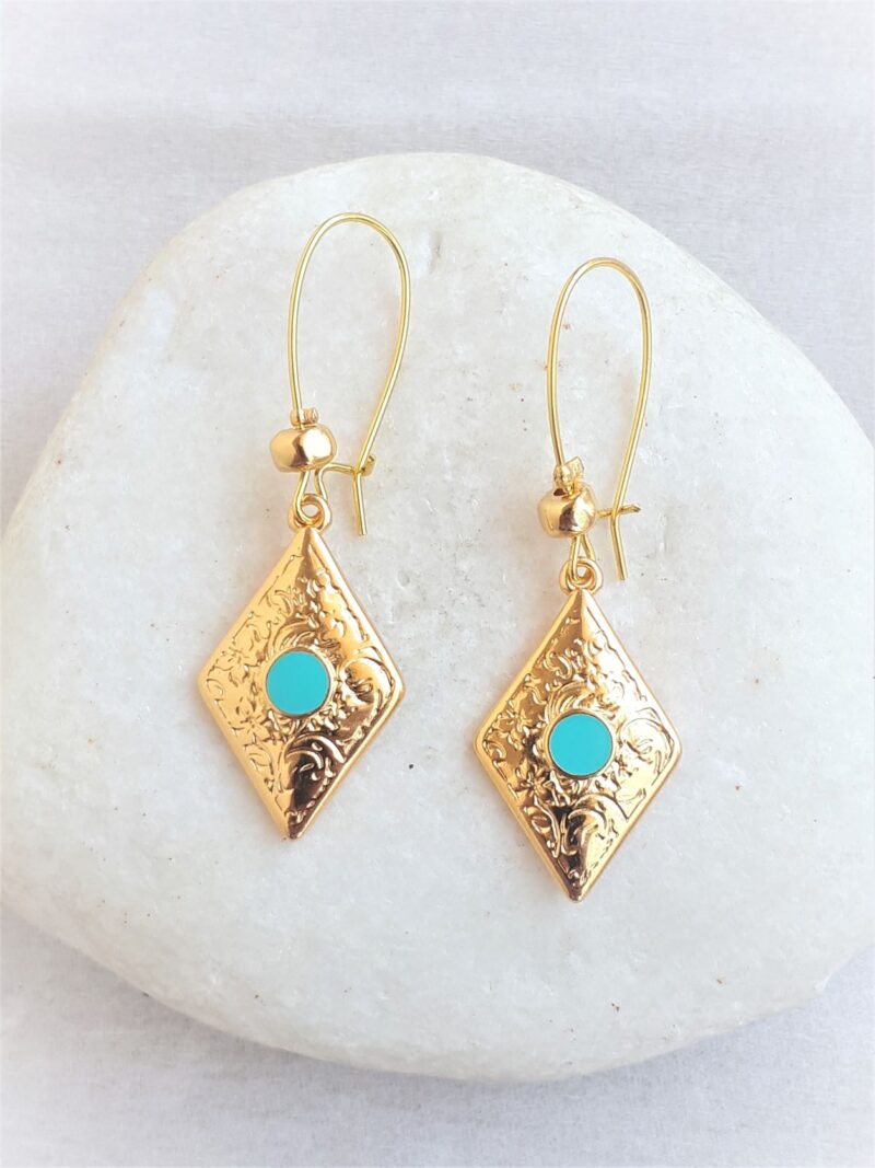 Blue Love Earrings