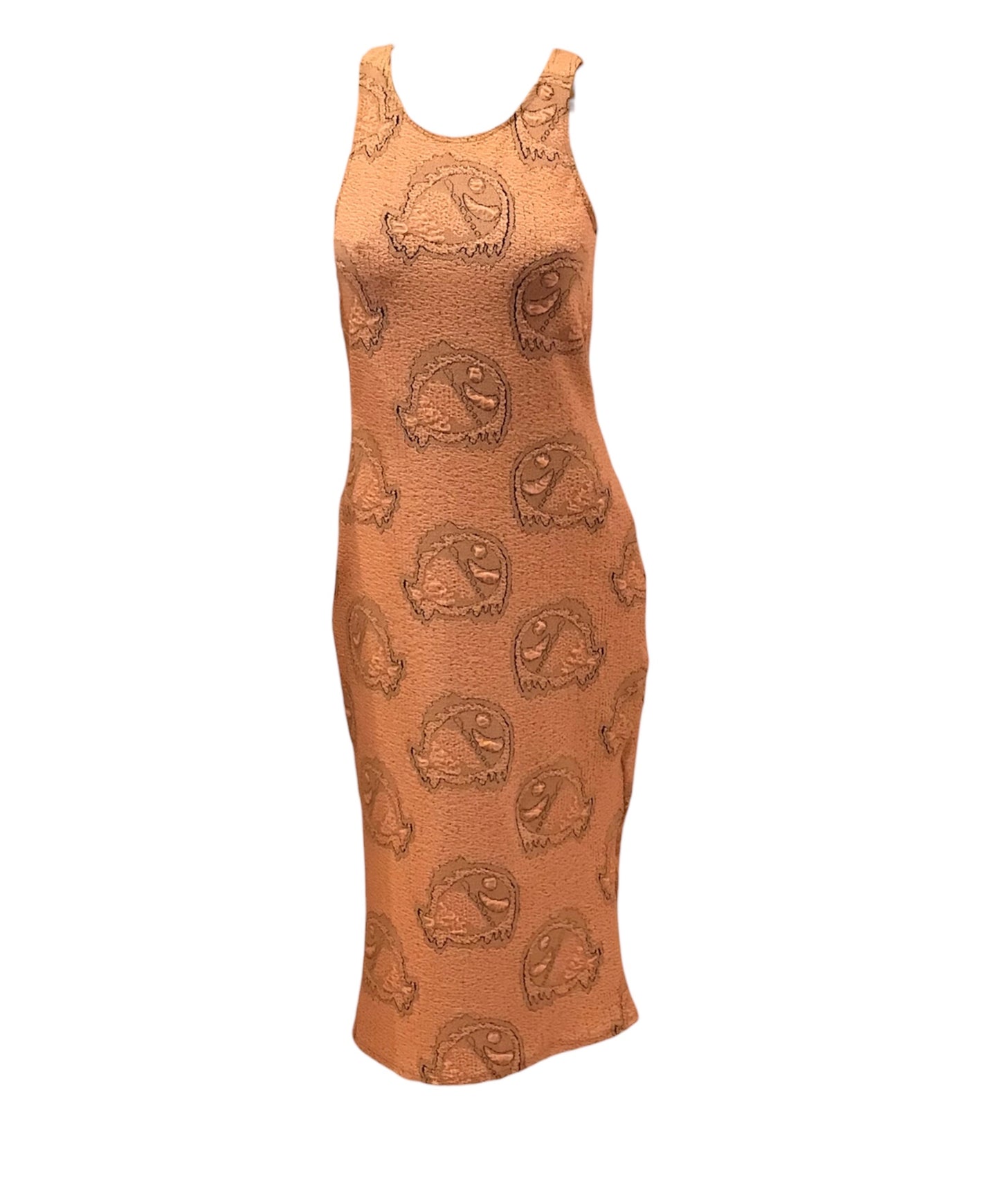 Peach Perfect Midi Dress