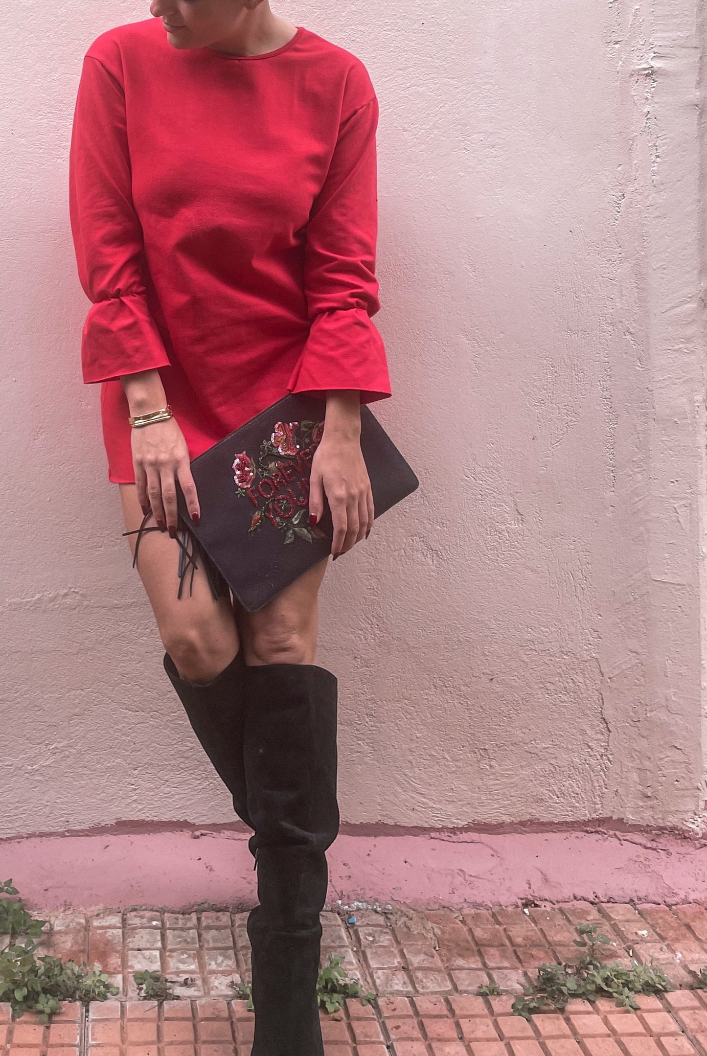 Strawberry Sweatdress