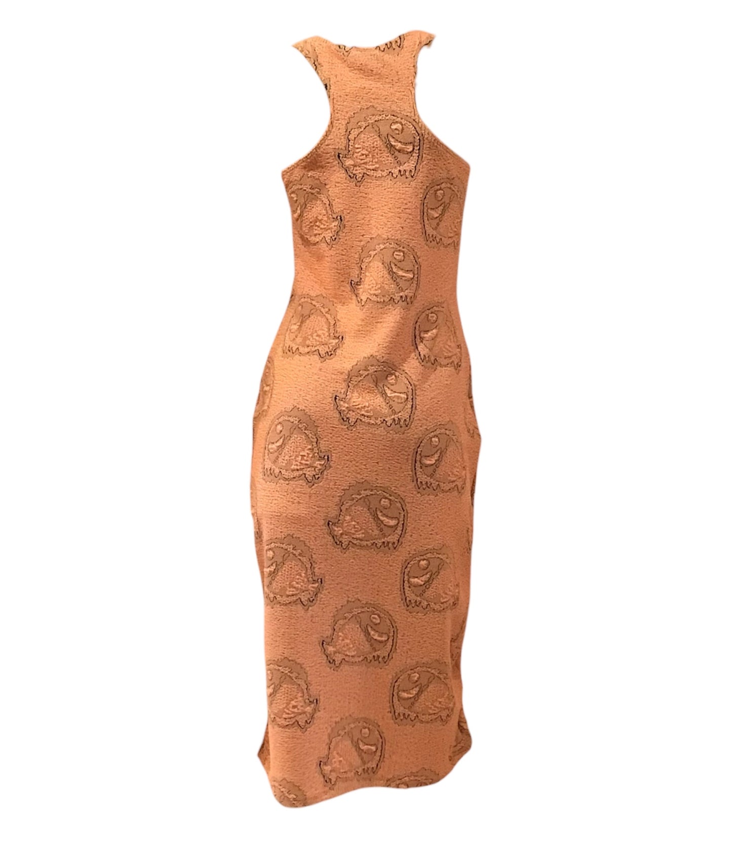 Peach Perfect Midi Dress