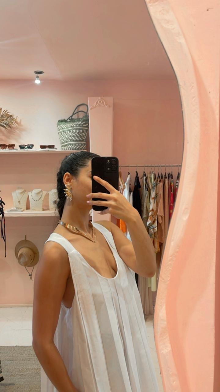 White Shirt Dress