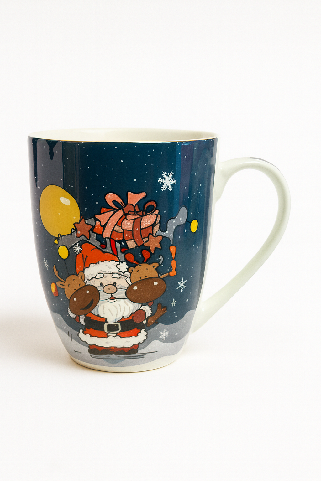 Κεραμική Χριστουγεννιάτικη Κούπα – Santa