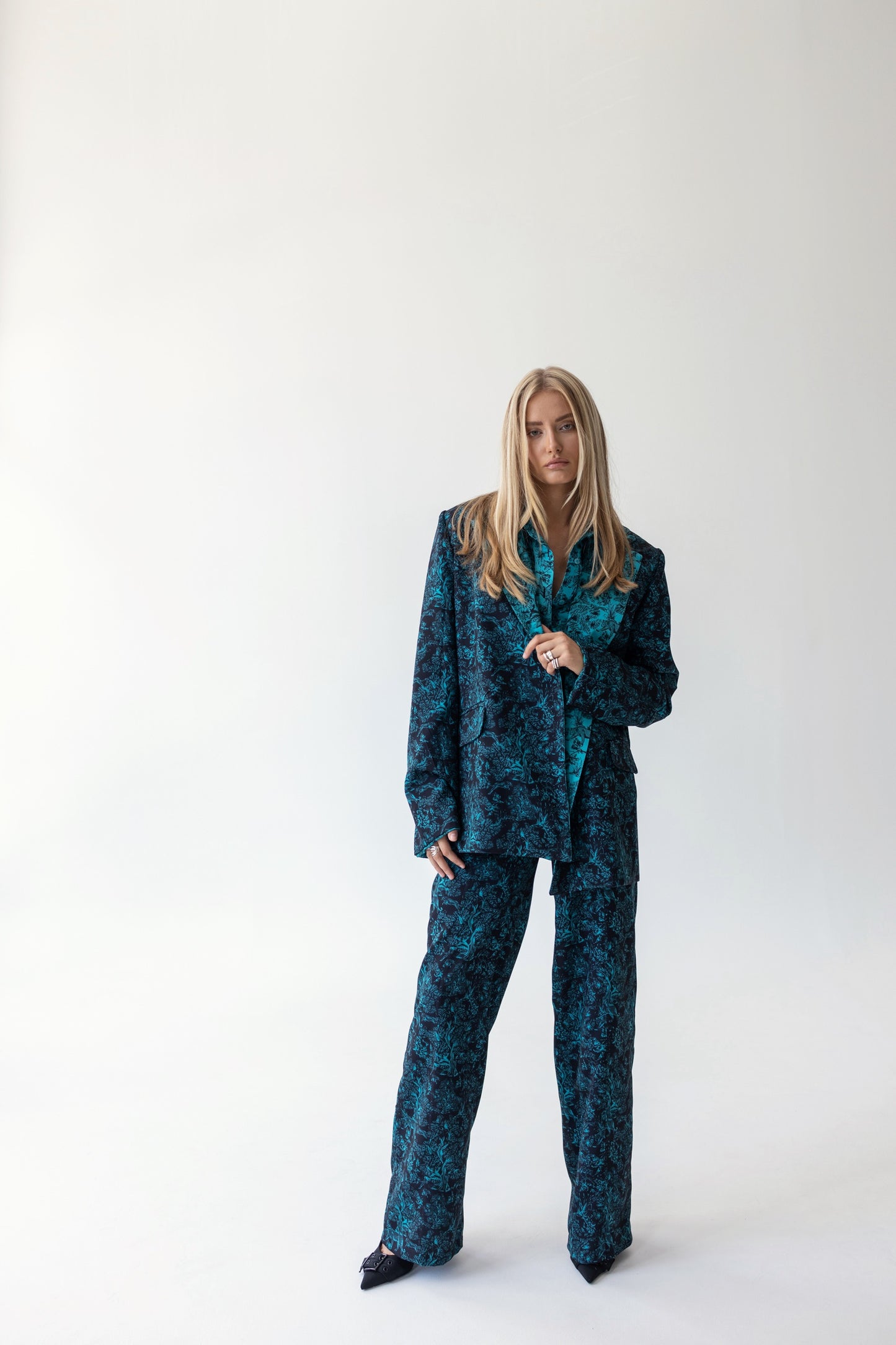 Scarlett double faced blazer