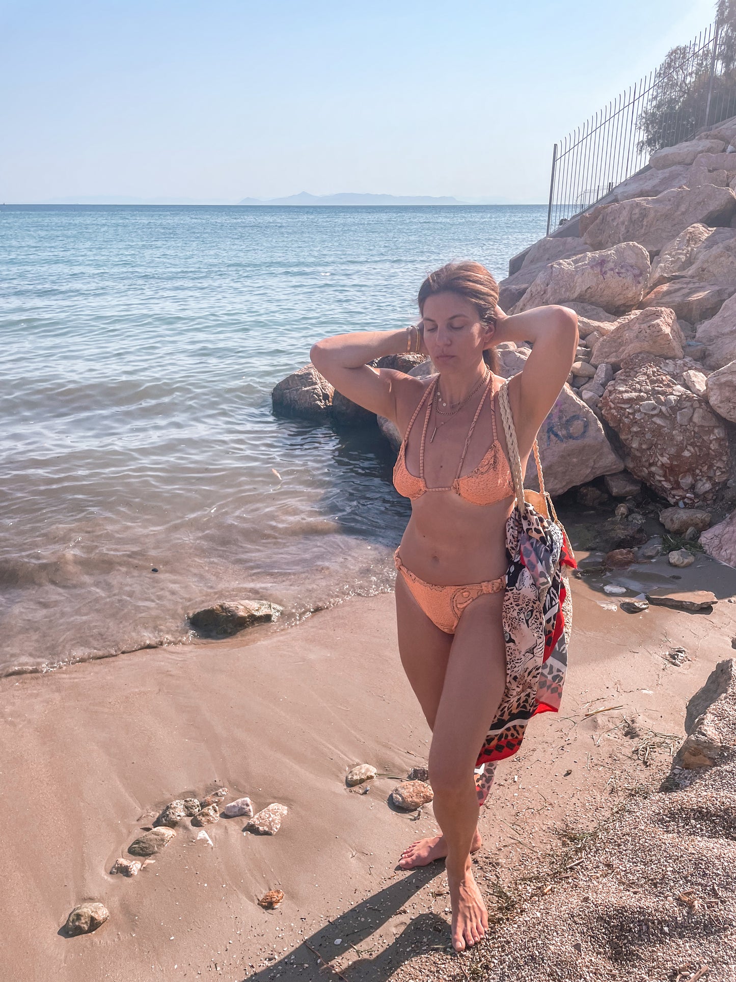 Peach Perfect Polymorphic Bikini Top
