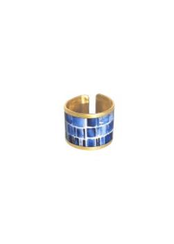 Urban Blue Handmade Ring