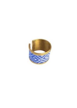 Grecian Blue Handmade Rings
