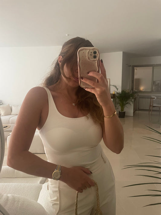 Parnassus Cream Bodysuit