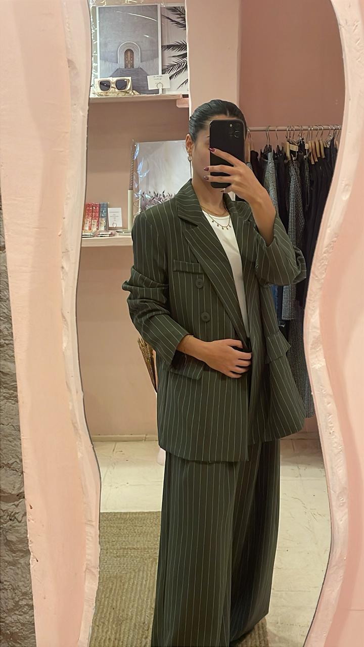 Millie Striped Suit