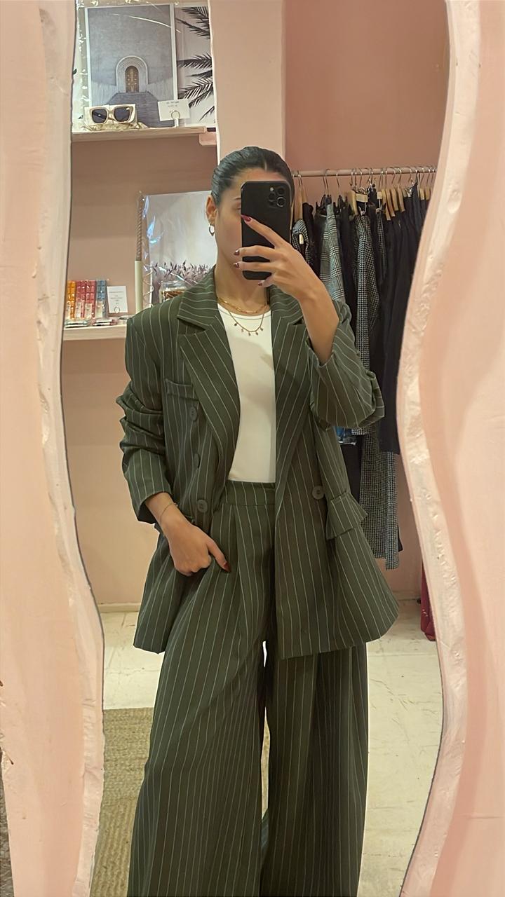 Millie Striped Suit