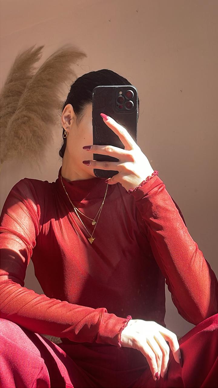 Quinn Bodysuit Wine