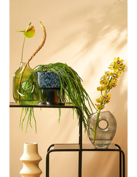 Πράσινο γυάλινο βάζο