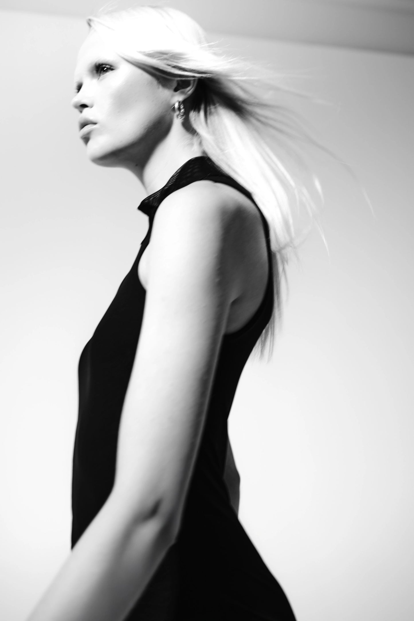 Maxi Black Tulle Dress (pre-order)