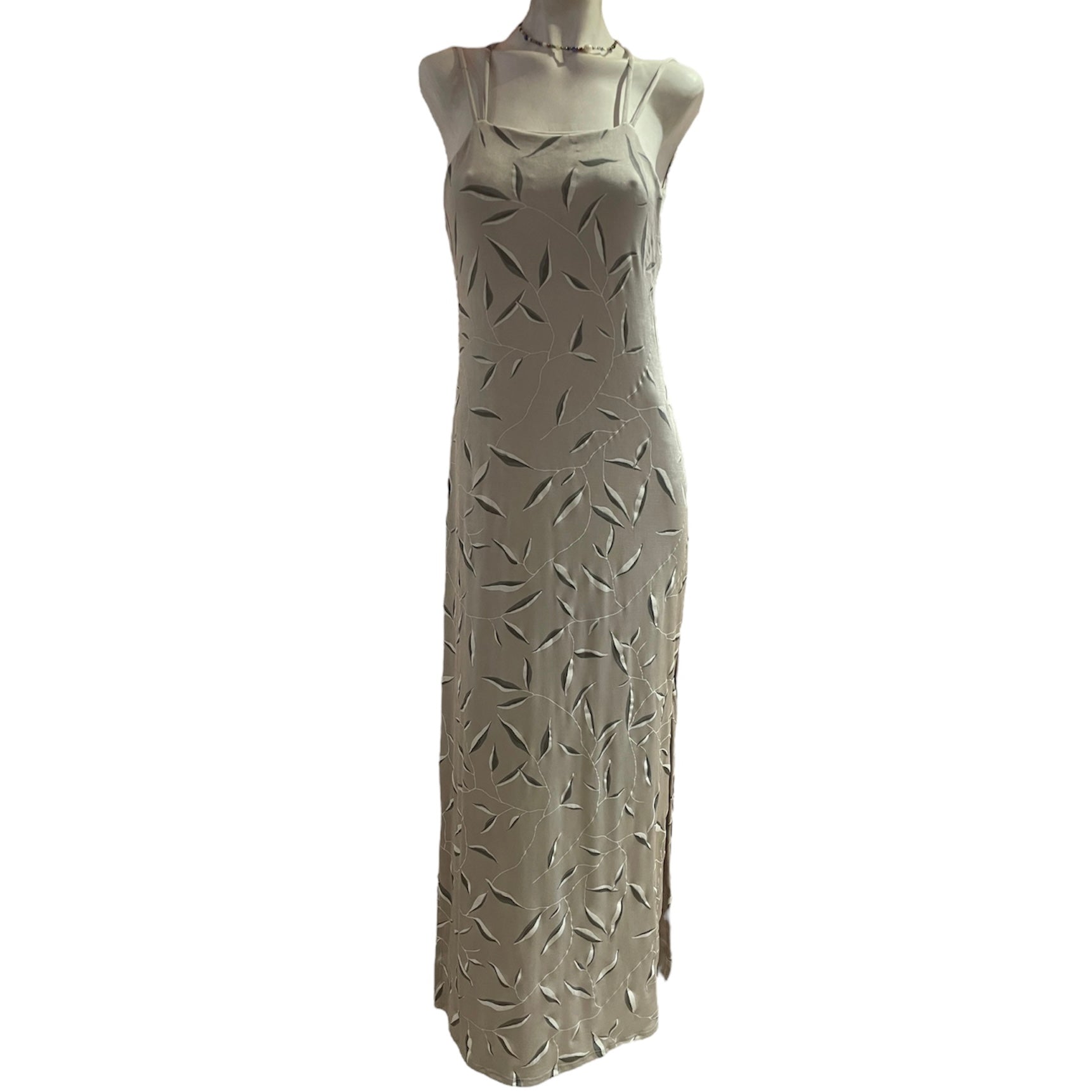 The savannah beige sequin sleeveless best sale maxi dress