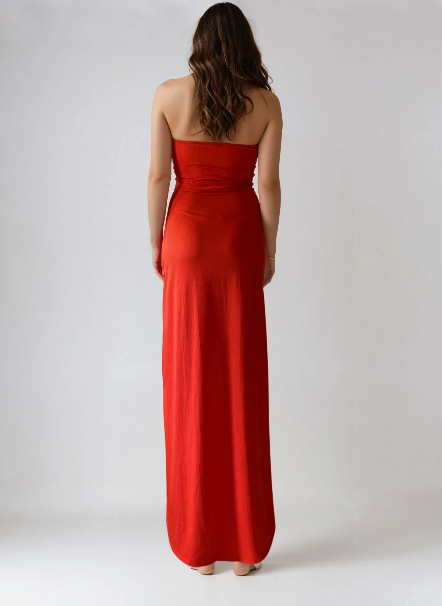 Isla Strawberry Maxi Dress