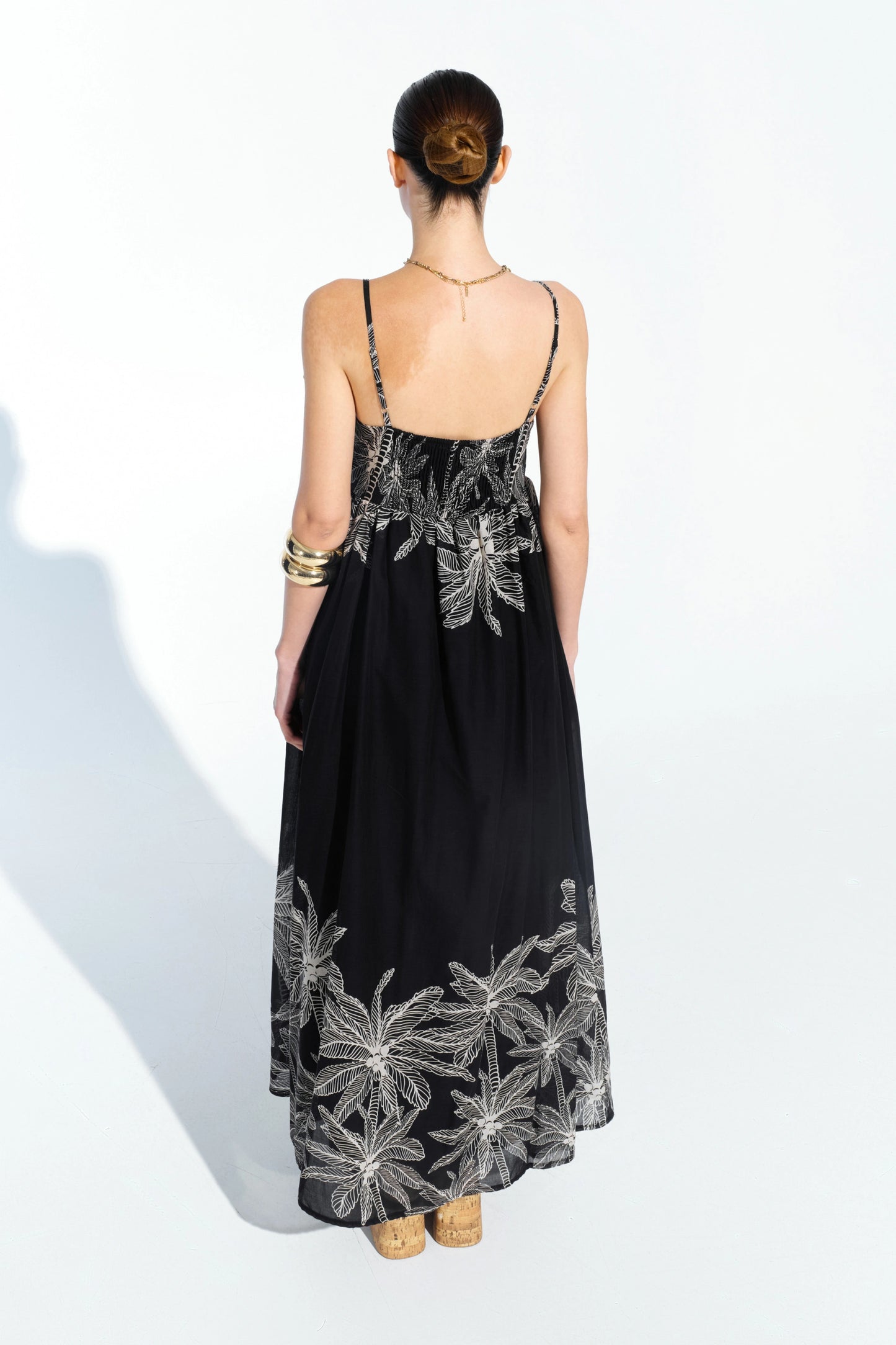 Tropical Print Dress