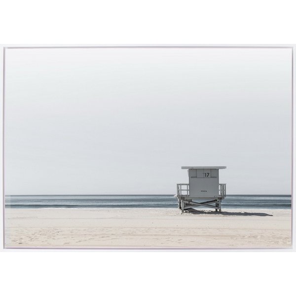 Πίνακας California 50x70x3cm σε λευκό κορνίζα
