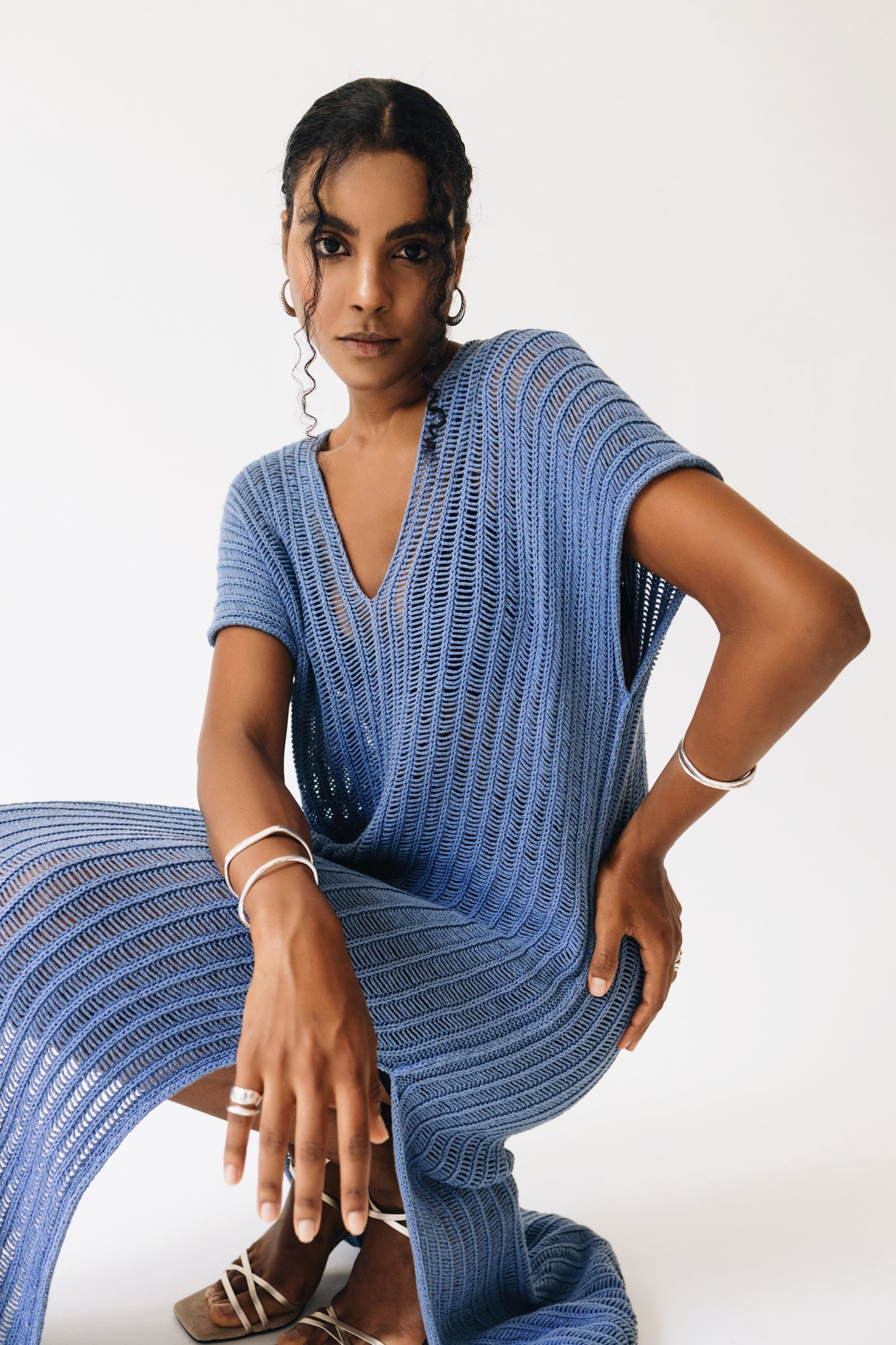 Ciel Concept Astypalaia resort knit Raf dress