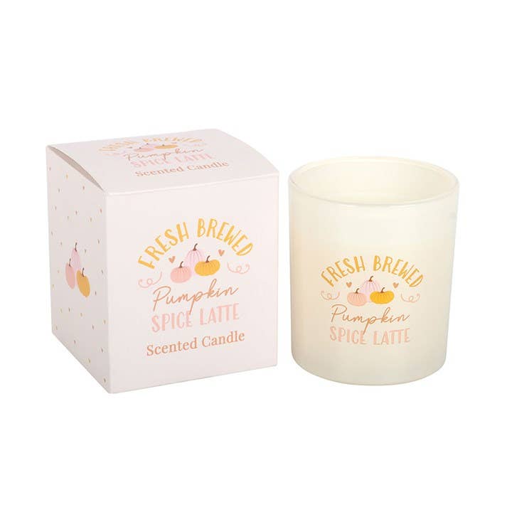 Fresh Brewed Pumpkin Spice Latte Autumn Candle