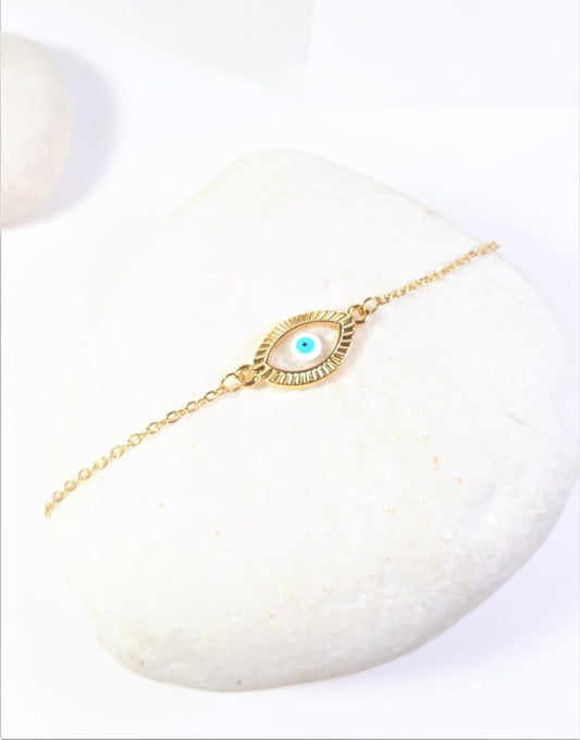 Handmade Eye Bracelet Stainless Steel
