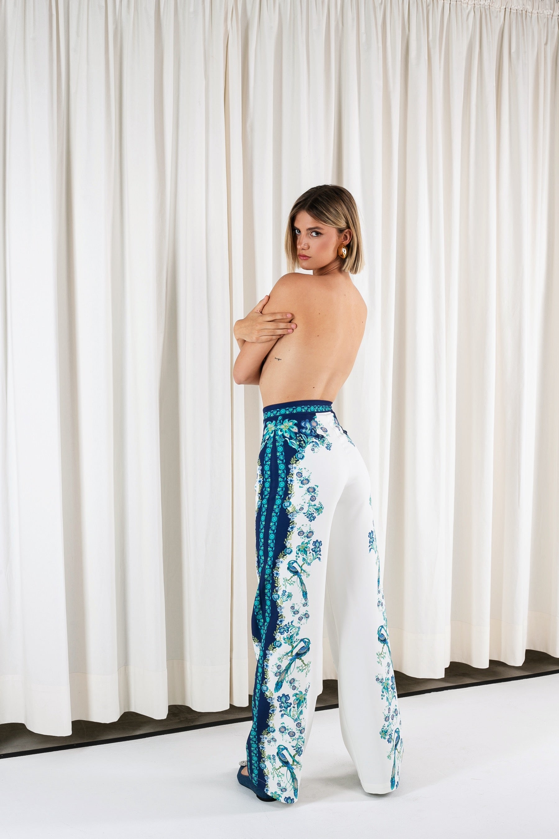 Oasis Blue Divine Pants