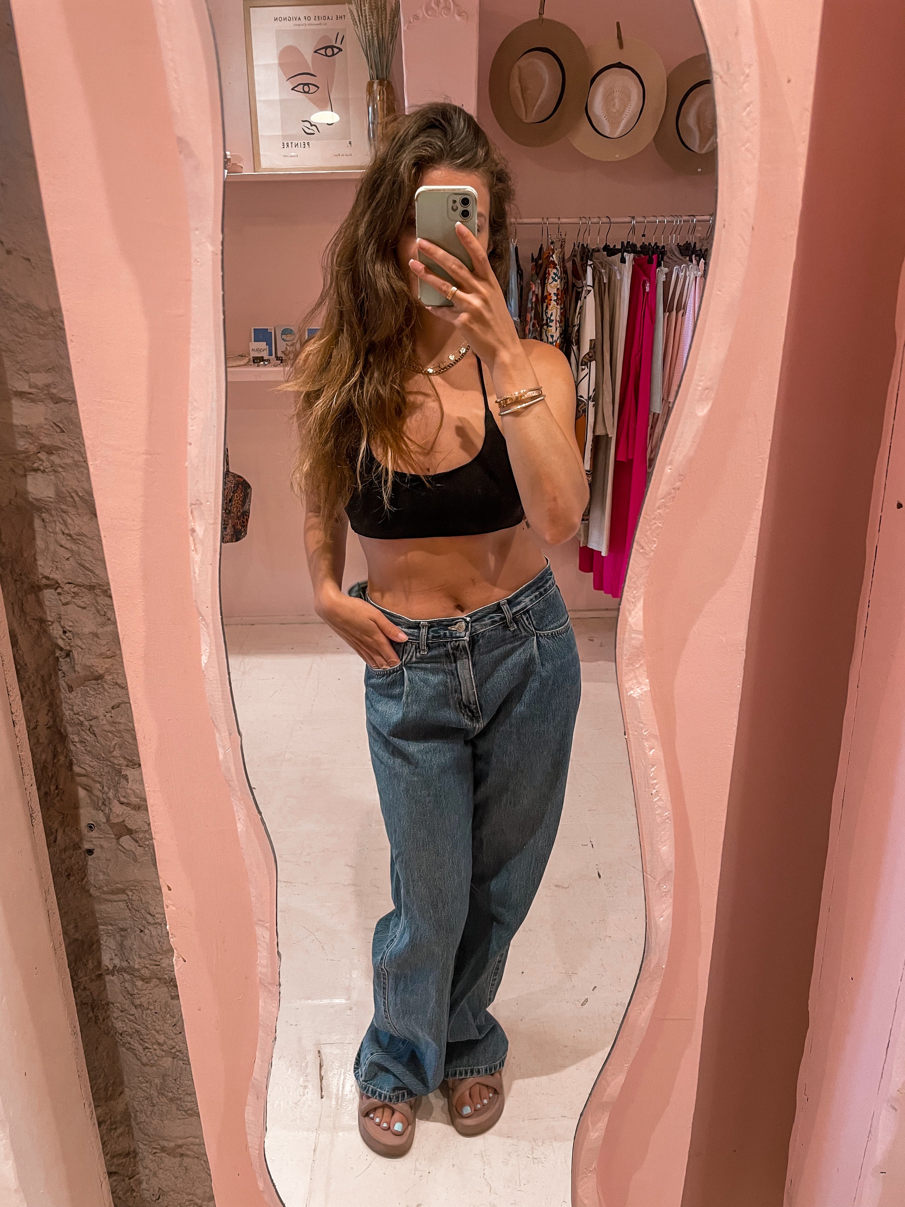 Μαύρο Infinity Top