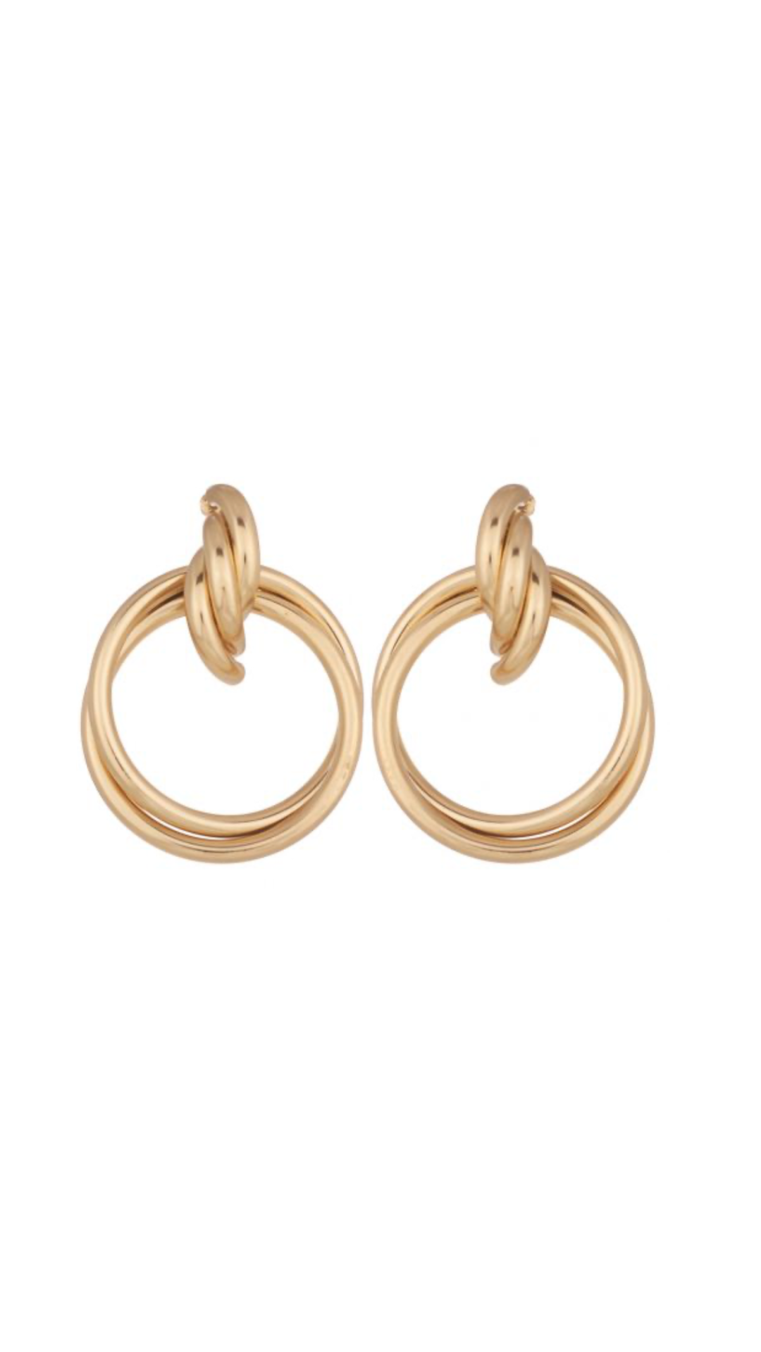Metallic Earrings 7cm