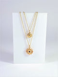 Double Sun Necklace