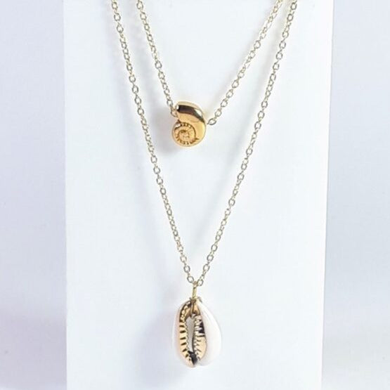 Double Sea Necklace