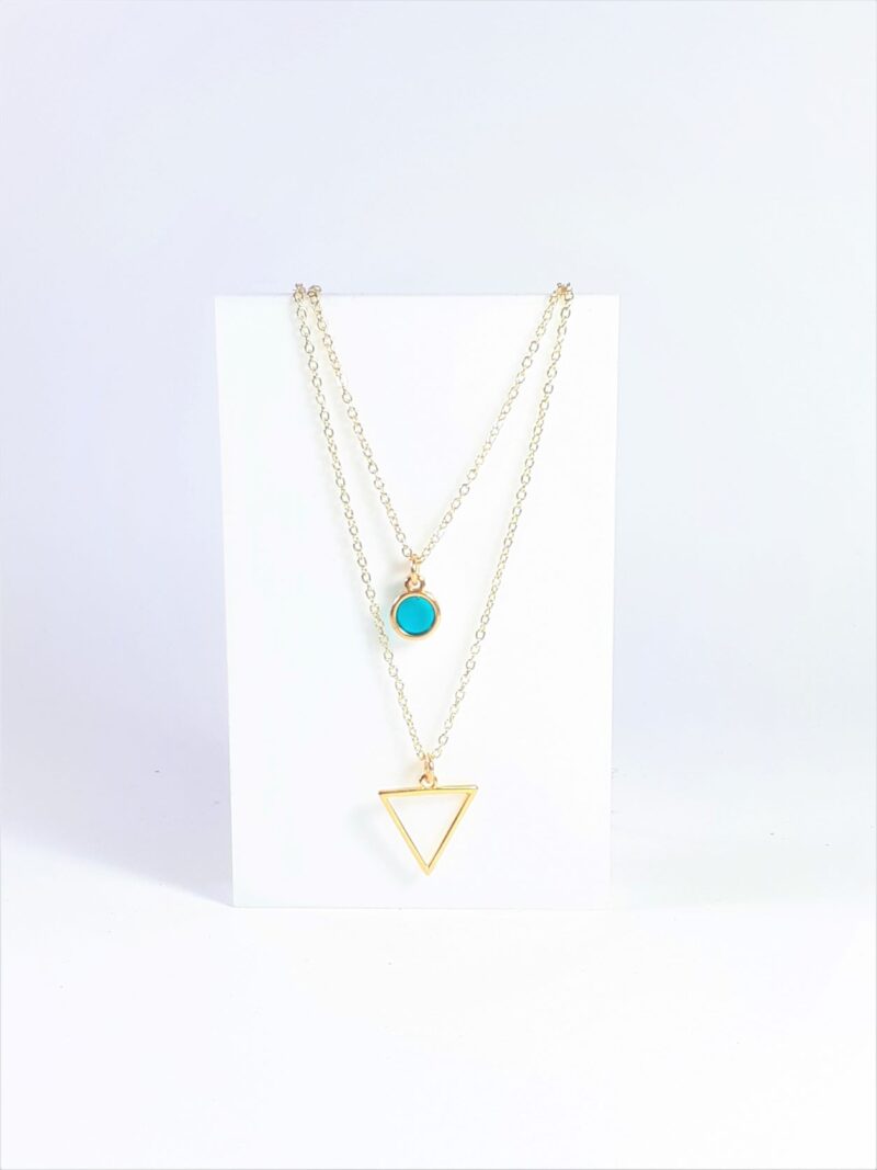 Double Stainless Steel Necklace