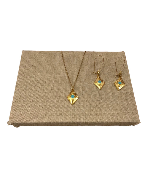 Blue Love Earrings