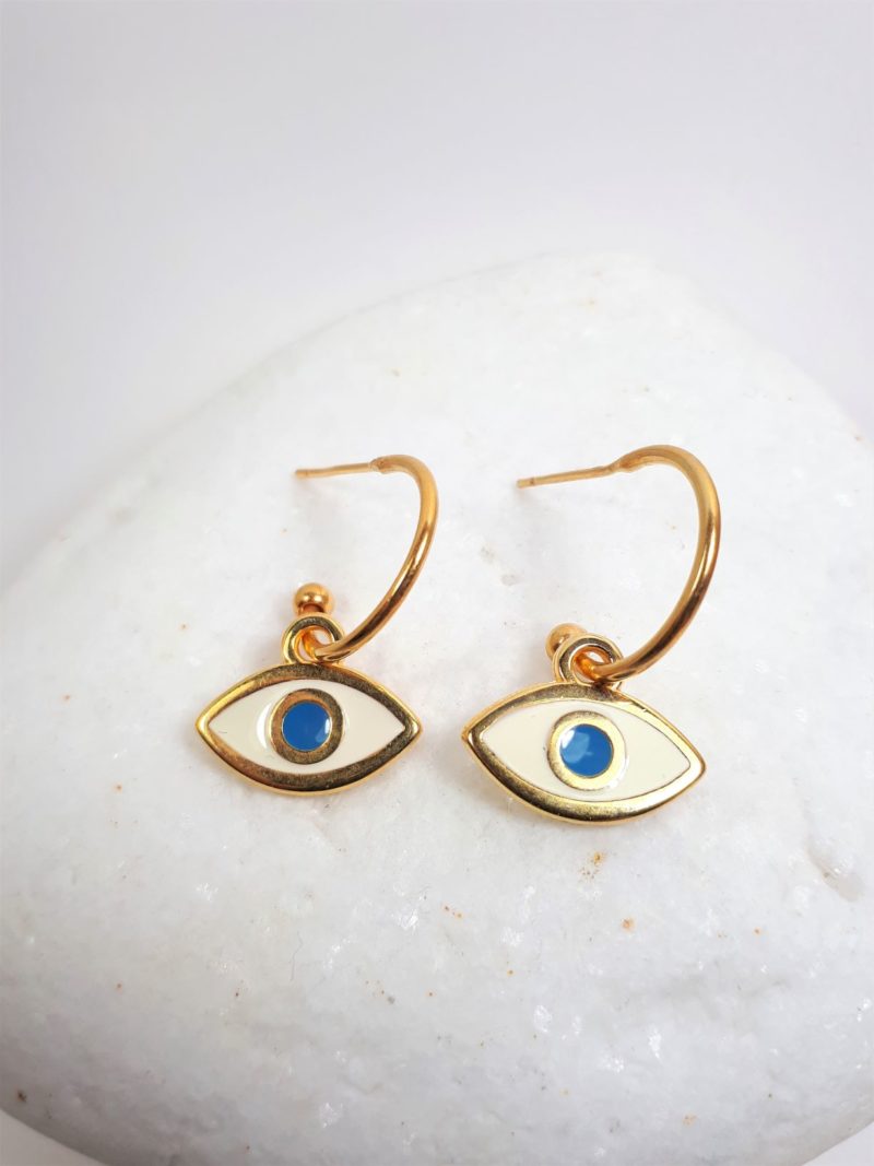 Eye Earring Hoops