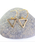 Triangle Stainless Steel Earrings