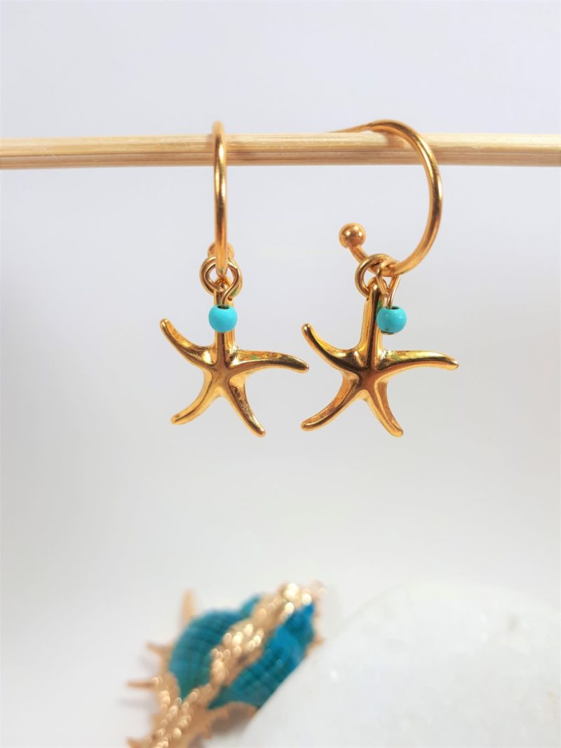 Ocean Earring Hoops