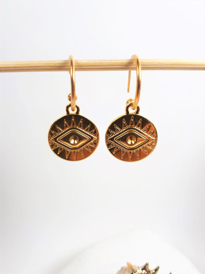 Σκουλαρίκια κρίκοι Eye