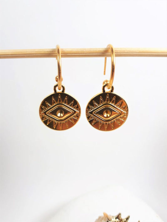 Eye Big Earring Hoops