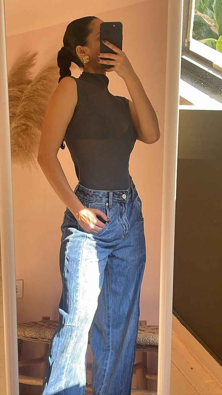 Quinn Bodysuit Grey Sleeveless