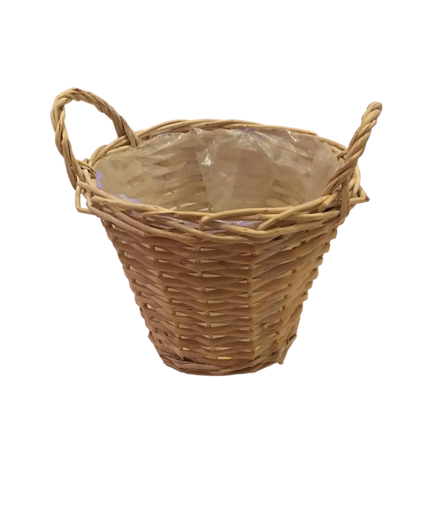 Beige Straw Basket