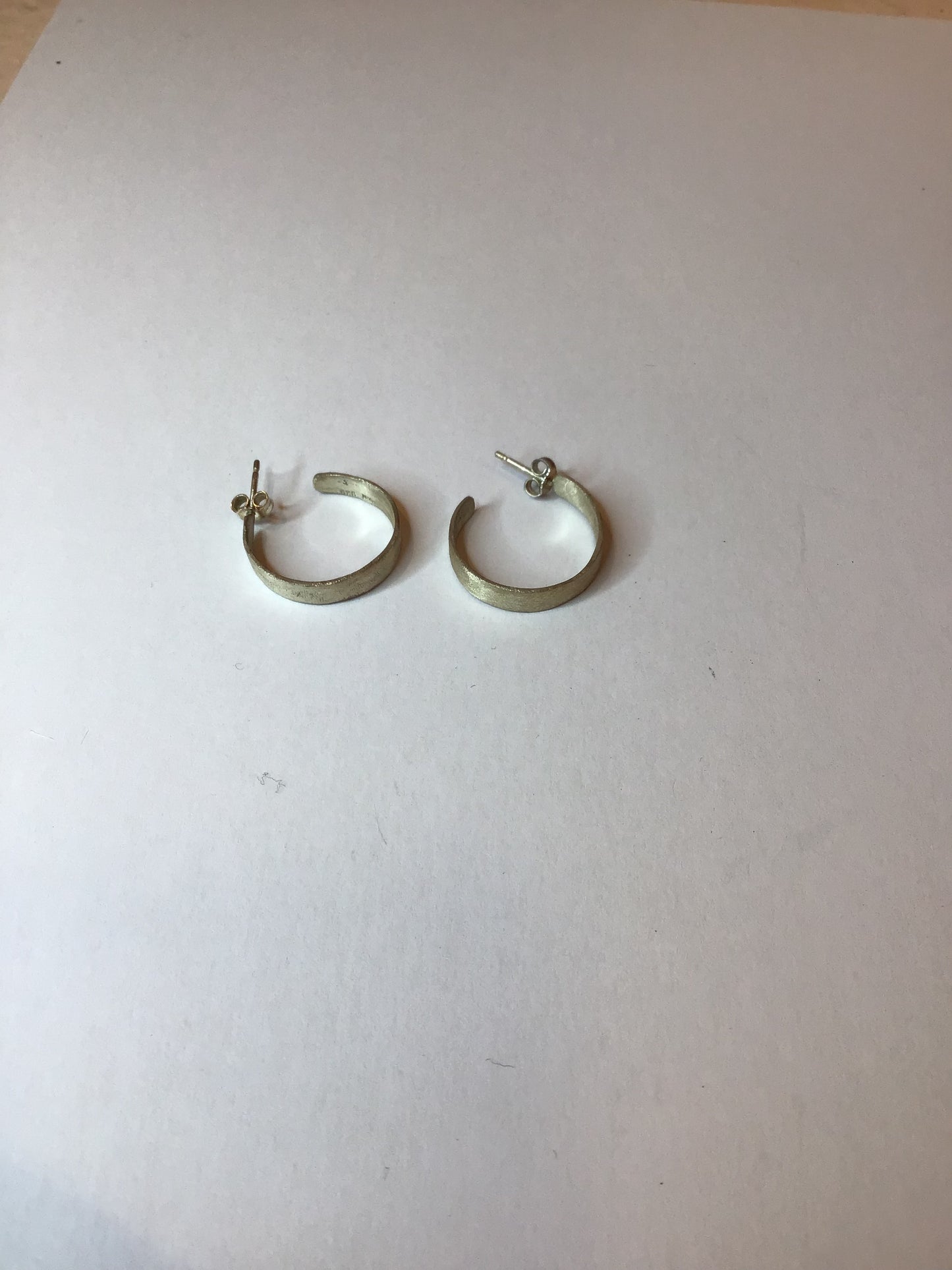 Medium Silver Earrings