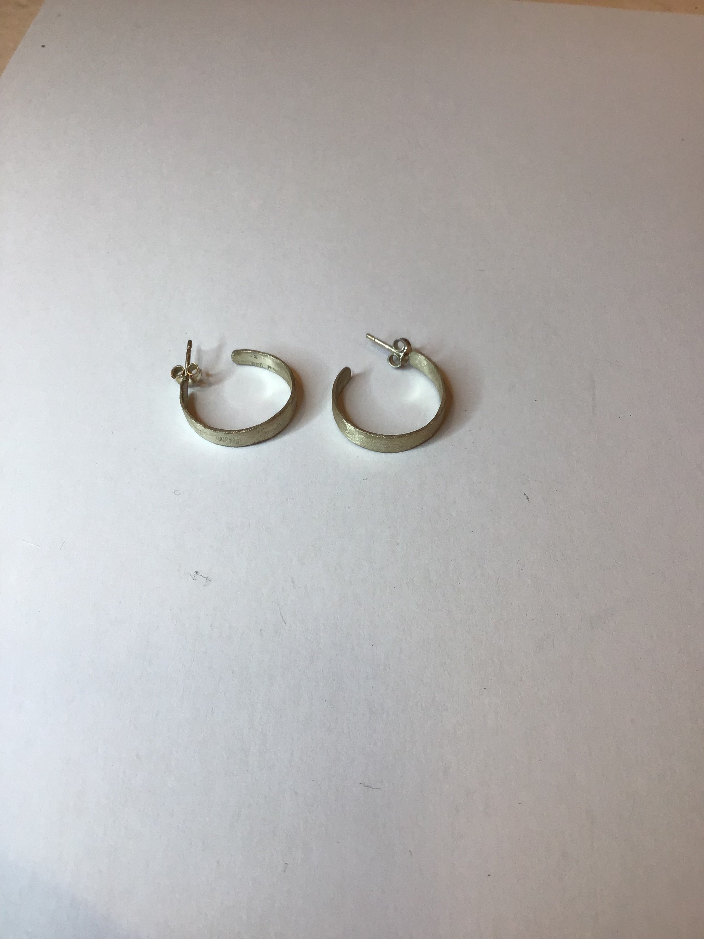 Medium Silver Earrings