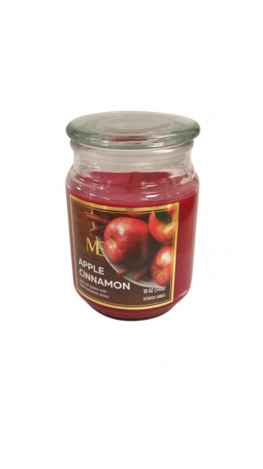 Scented Candle in Jar "Apple Cinnamon" 9×14cm