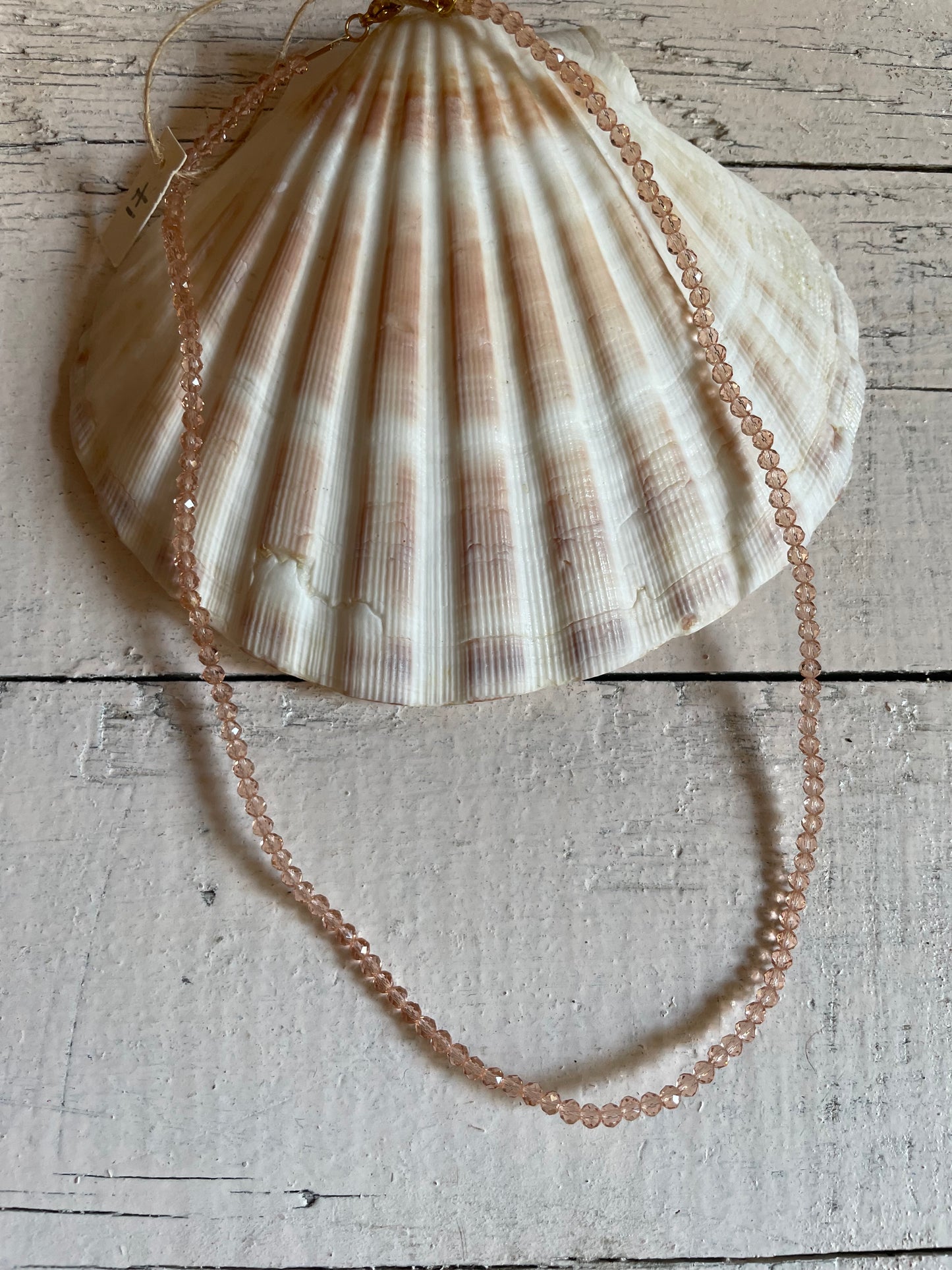 Handmade Pearl Beaded Pendant Necklace