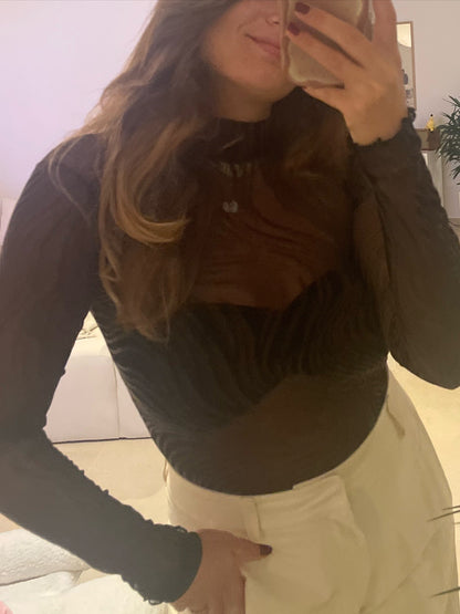 Jolly Black bodysuit