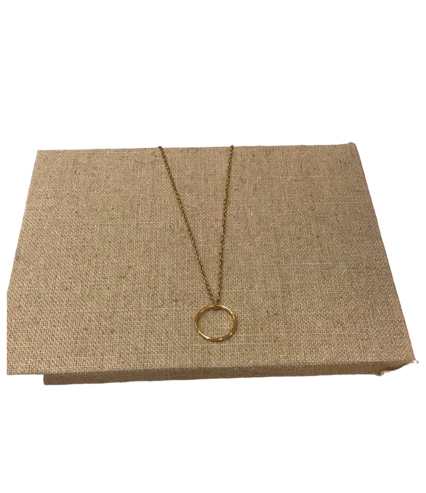 Round Necklace In Gold