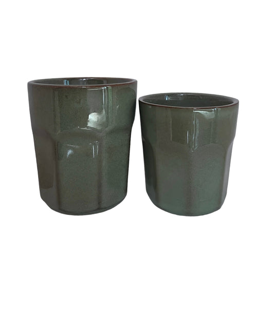 Ceramic Green Mug (2 sizes)