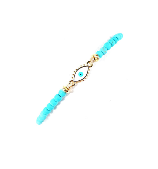 Blue Pearl Bracelet