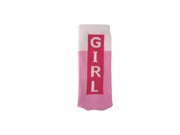 PINK GIRL POWER STOCKINGS