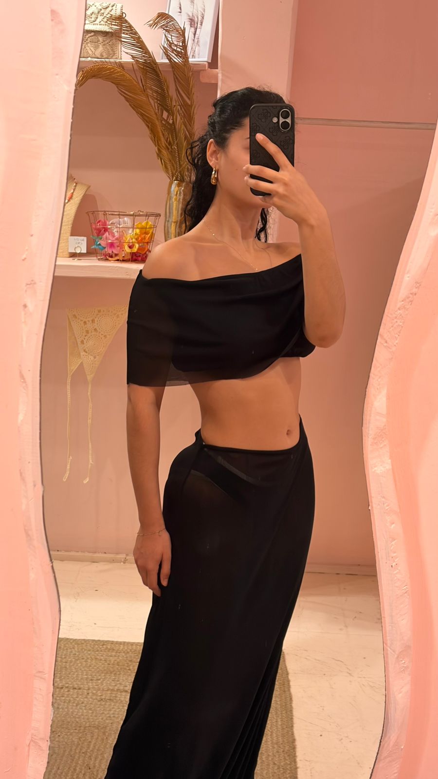 Linda Mesh Skirt – Sheer Cover-Up