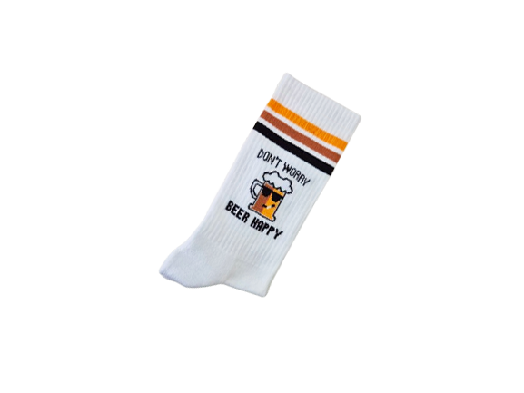 SOCKS BEER HAPPY